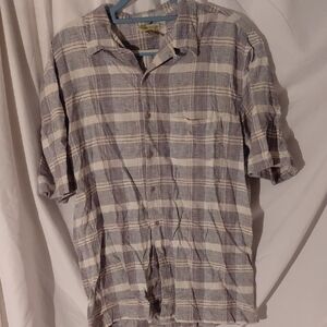 Men's Islander Plaid Short Sleeve Shirt